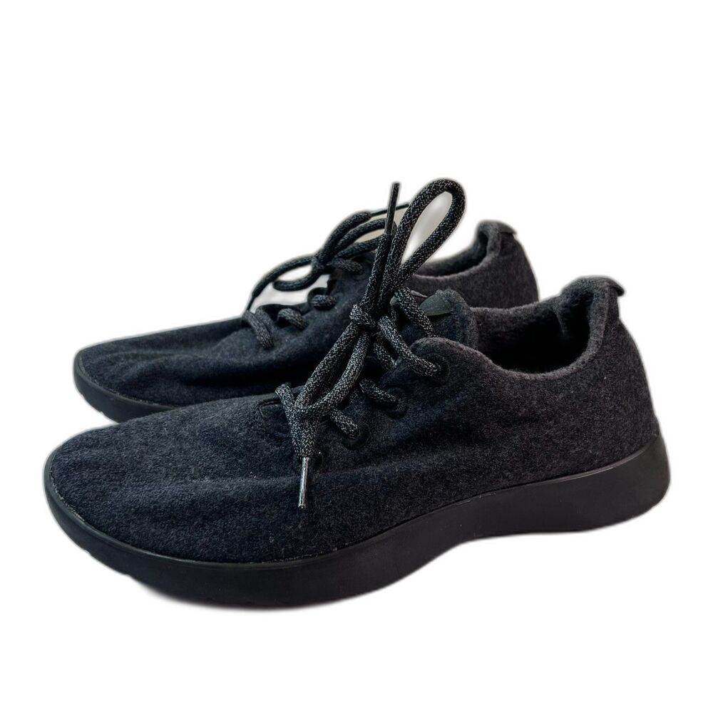 Allbirds Wool Runners Women’s Dark Gray Merino Wool Sneakers Size 9